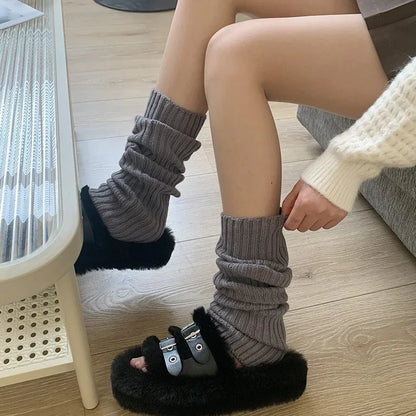 Women's Leg Warmers – Knitted Winter Socks 42/52/72cm