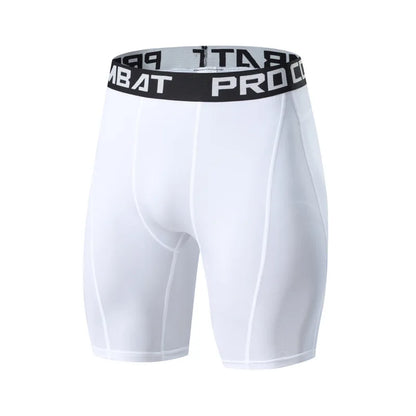 Men's Workout Shorts Compression Fitness Gym Running Training