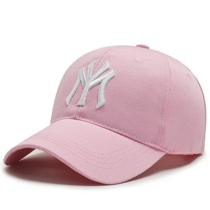 Unisex Baseball Cap with Letter Embroidery Adjustable Hat