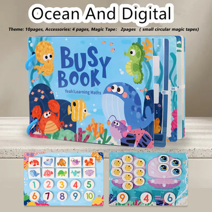 Busy Book for Kids – Interactive Learning Activity Book
