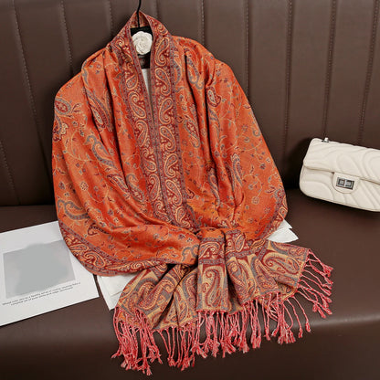Women's Winter Scarf, Soft Pashmina Shawl Wrap