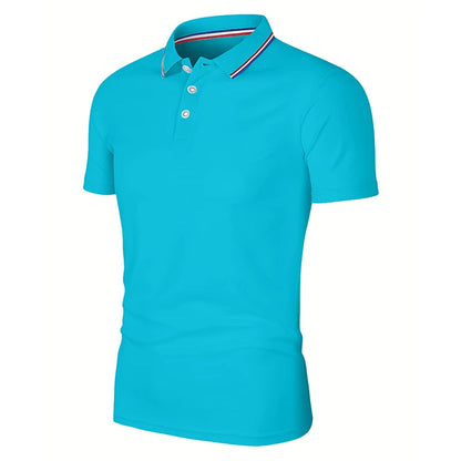 Men’s Polo Shirt – Breathable Short Sleeve Casual Top