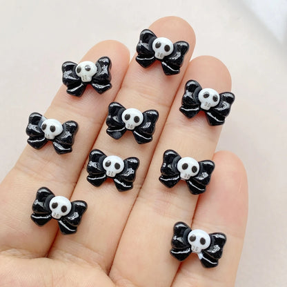 Halloween Nail Art Charms, 20Pcs 3D Resin Nail Decorations