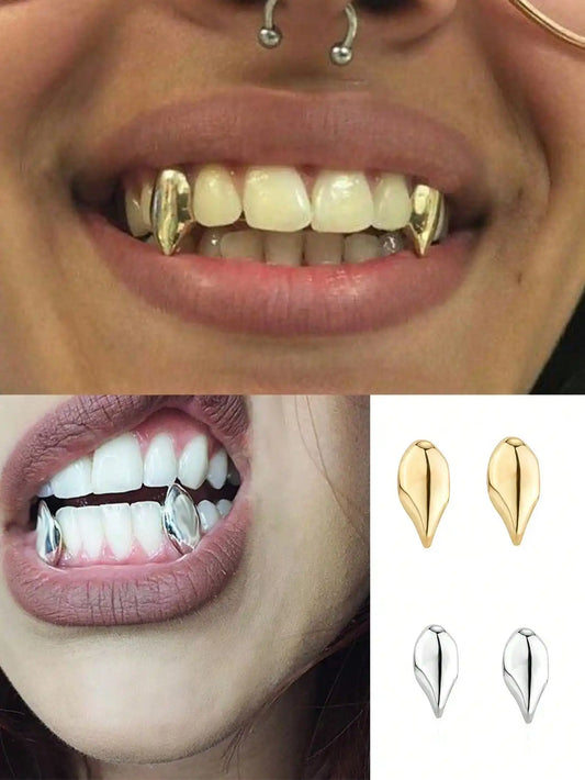 Fashion Dental Grillz Decorative Vampire Tooth Grill Costume