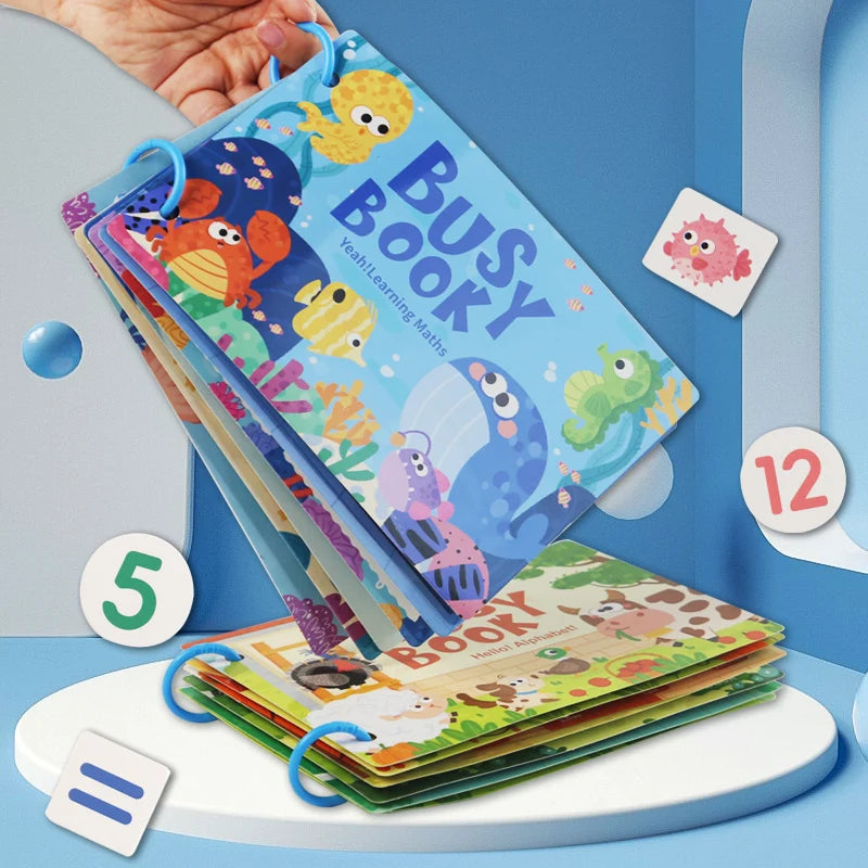 Busy Book for Kids – Interactive Learning Activity Book