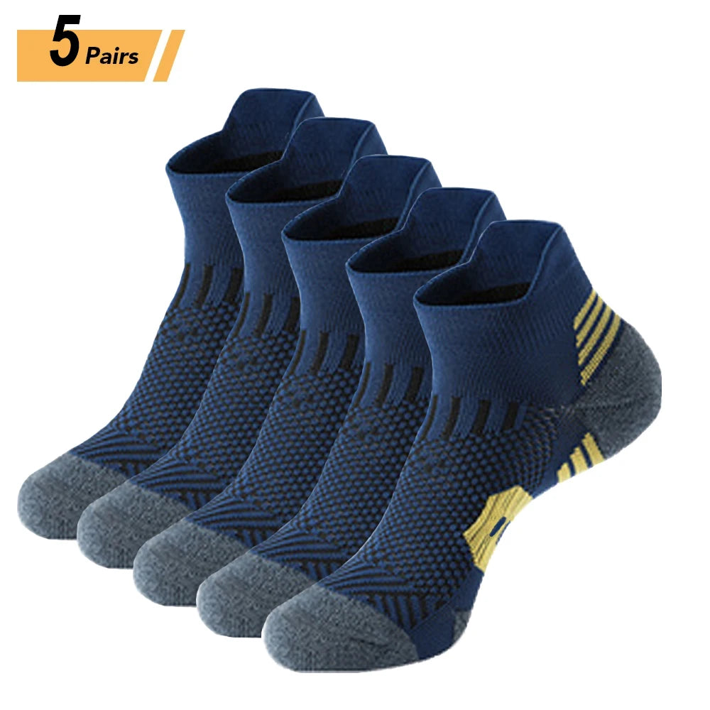 Running Sports Socks Quick Drying Athletic Training 3-Pair