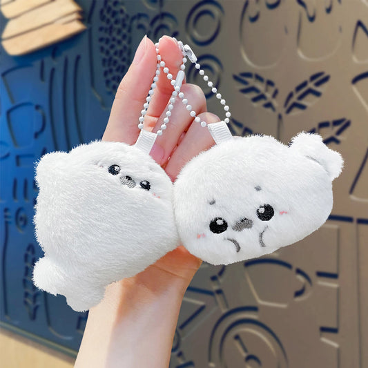 Seal Plush Keychain Cute Animal Bag Pendant Soft Toy Gift