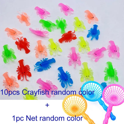 10PCS Goldfish Bath Toys – Floating Fish Water Play Set for Kids