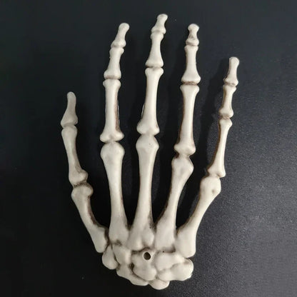 Skeleton Hand Decoration Pair Plastic Halloween Bone Props