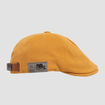 Men's Ivy Cap Cotton Flat Newsboy Hat Classic Winter Style