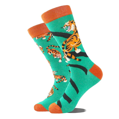 Funny Men's Socks Cotton Novelty Crew Socks Unisex