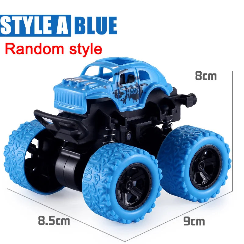 Pull Back Toy Car for Kids – 360° Stunt Off-Road Vehicle