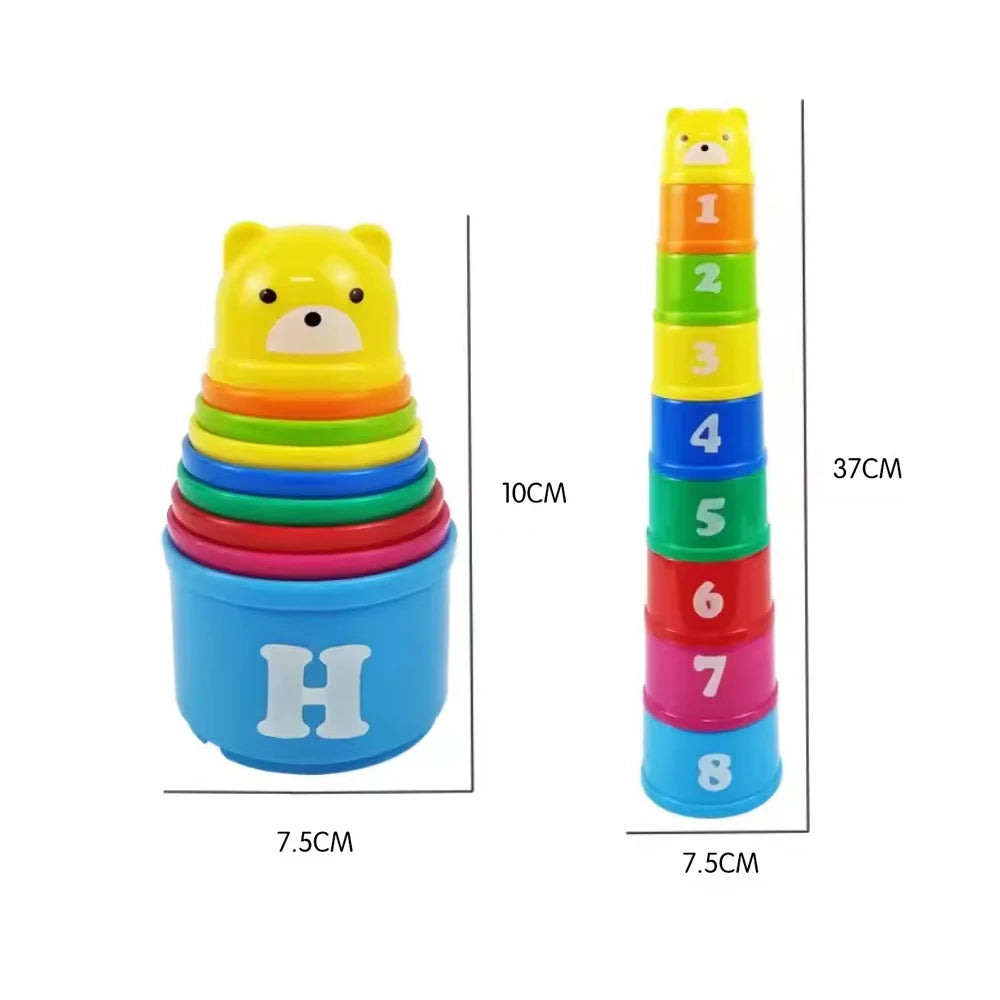 Kids Speed Stacking Game – Educational Cup Stacking Puzzle Toy
