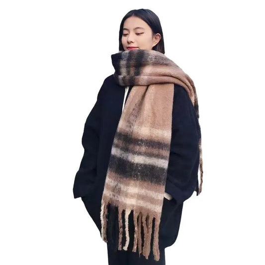 Women's Winter Scarf – Thick Warm Ring Shawl Wrap