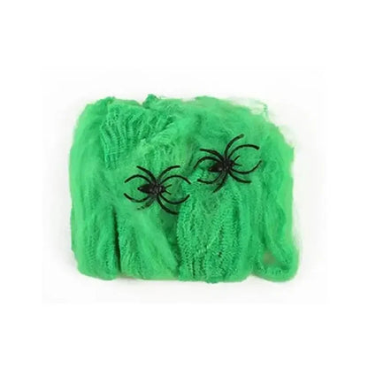 Halloween Spider Decoration, Giant Plush Spider Web Prop