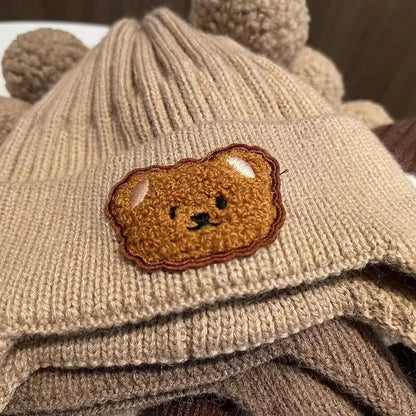 Baby Winter Hat – Warm Knit Bear Ear Hat for Kids