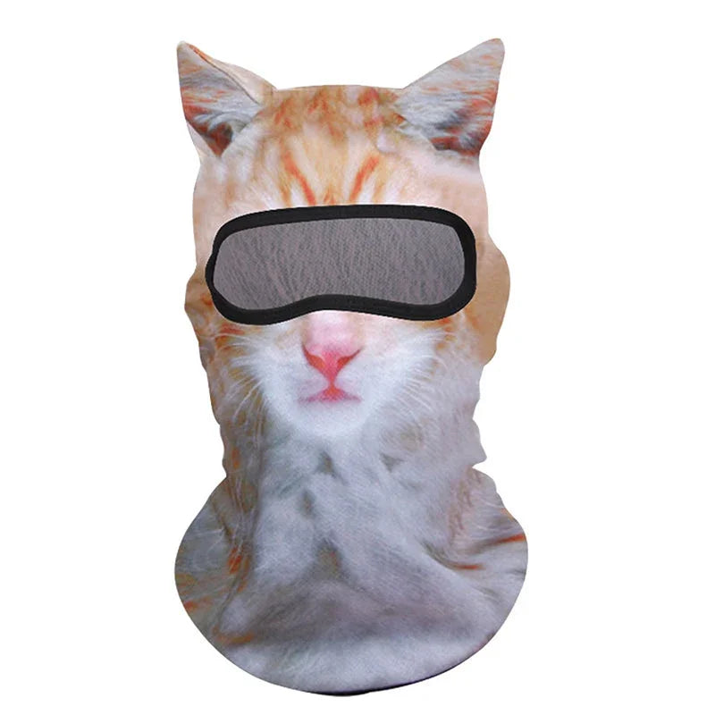 Animal Face Balaclava 3D Full Face Ski Motorcycle Hood