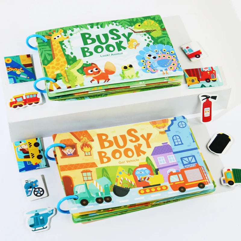Busy Book for Kids – Interactive Learning Activity Book