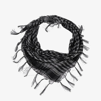 Women’s Lightweight Scarf – Breathable Plaid Sun Protection Wrap