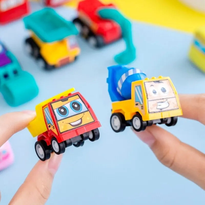 Mini Pull Back Cars – Construction Vehicle Set for Kids