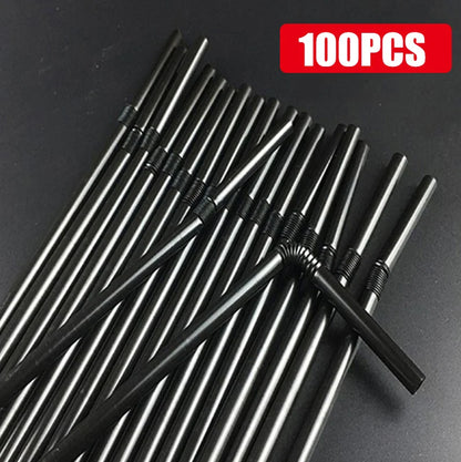 Reusable Drinking Straws Multicolor Bendable Party Straws