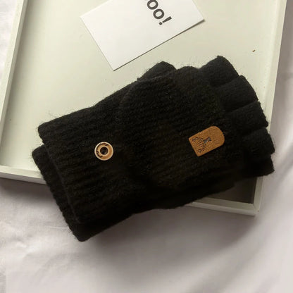 Fingerless Gloves – Warm Knitted Touchscreen Gloves for Men & Women