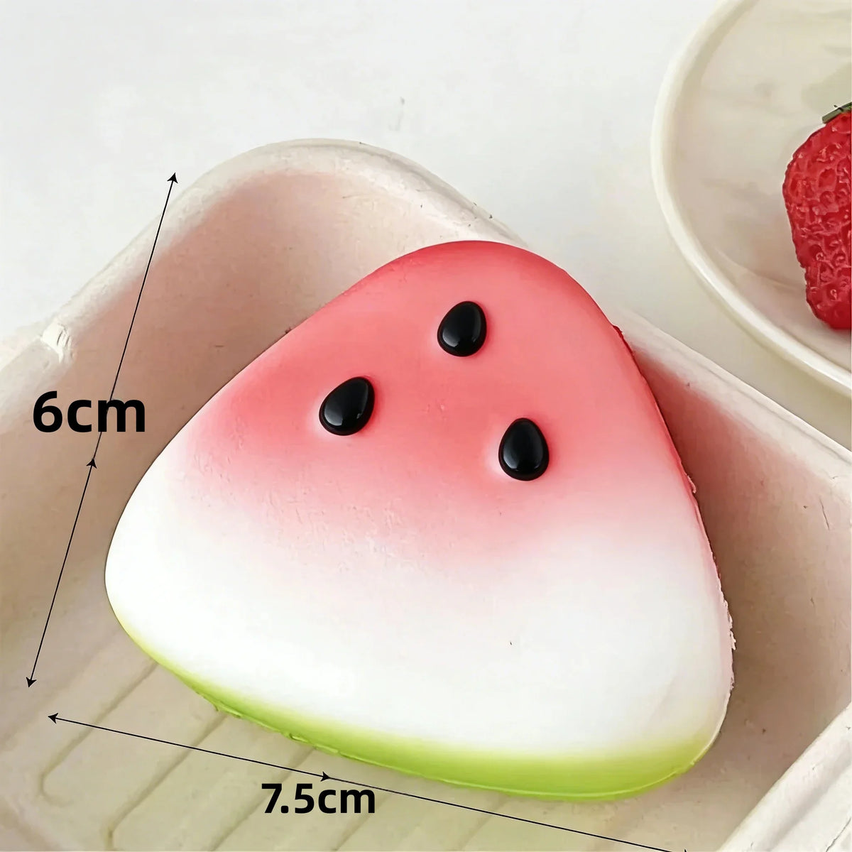 Watermelon Squishy Toy Slow Rising Squeeze Fidget Stress Reliever 1-5pcs