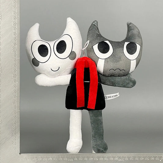 Cat Plush Toy, Green Soft Stuffed Animal for Home Decoration