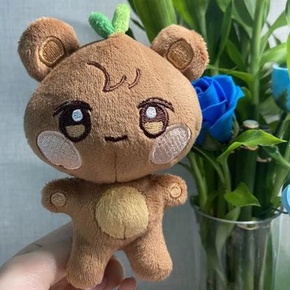 10CM Plush Keychain Cute Cartoon Pendant Bag Charm
