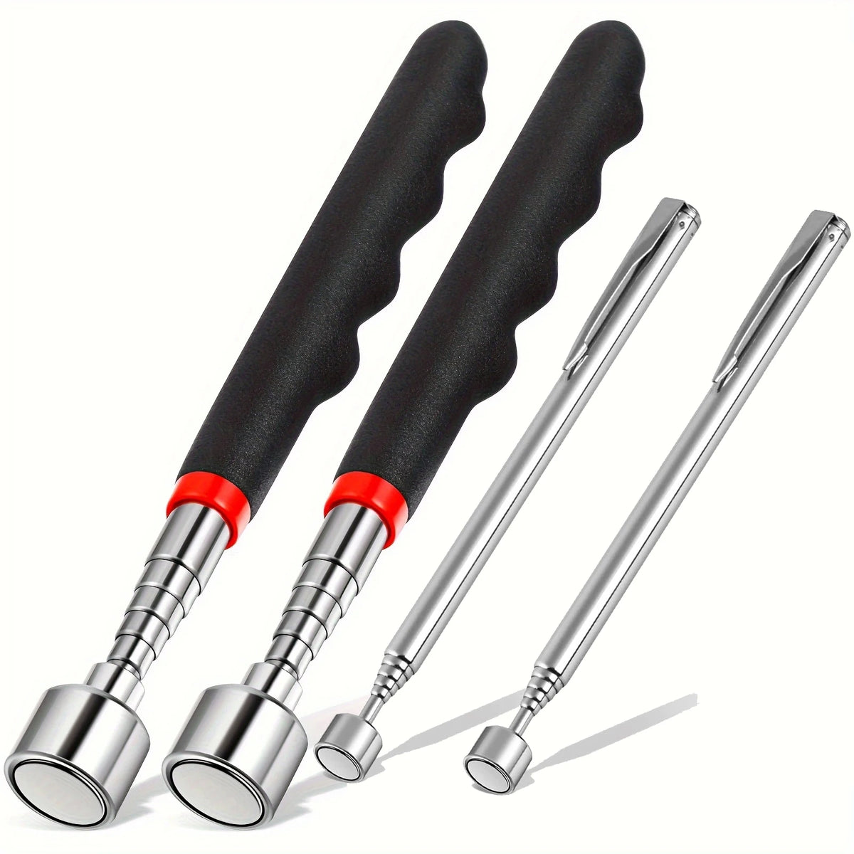 Telescoping Magnetic Pickup Tool for Hard-to-Reach Areas