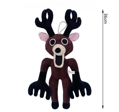 Deer Plush Toy Soft Stuffed Animal for Halloween & Christmas