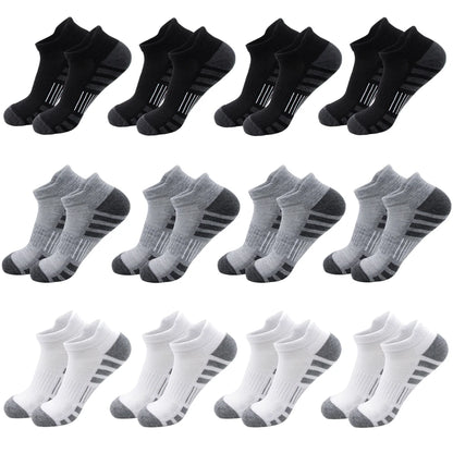 Athletic Ankle Socks – Cushioned Breathable Running Sports Socks