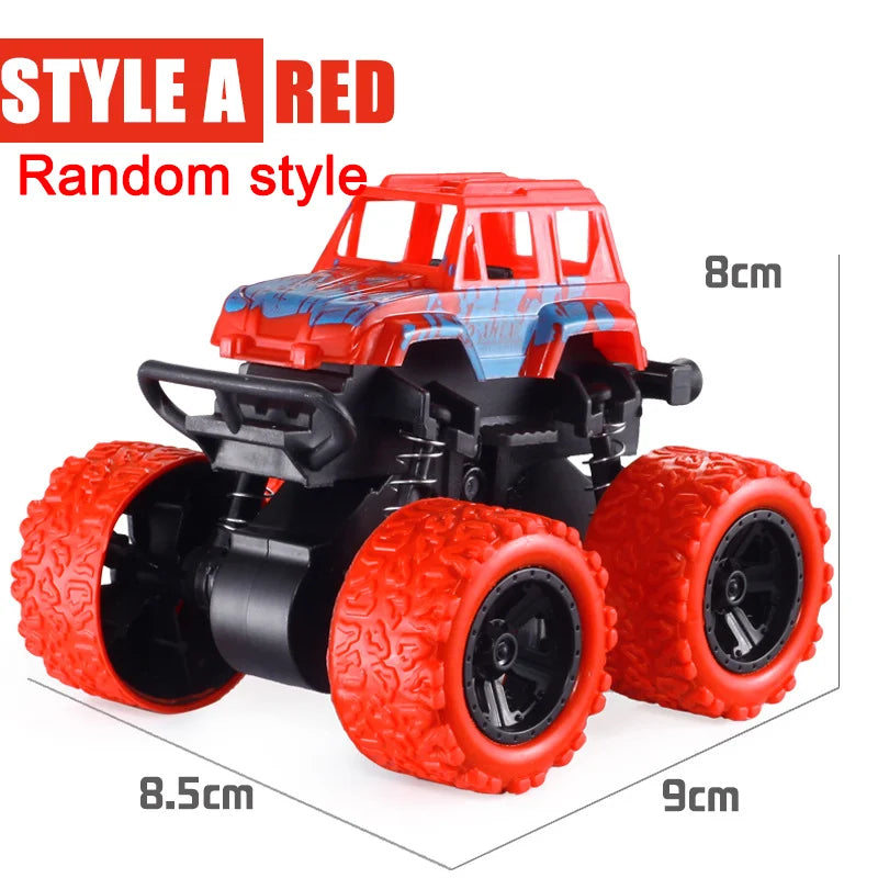 Pull Back Toy Car for Kids – 360° Stunt Off-Road Vehicle