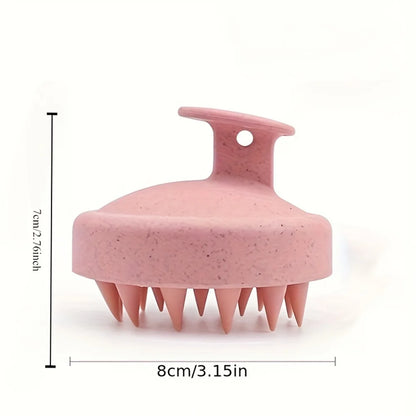 Scalp Massager Shampoo Brush with Soft Silicone Teeth