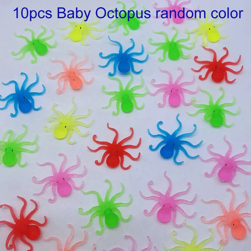 10PCS Goldfish Bath Toys – Floating Fish Water Play Set for Kids