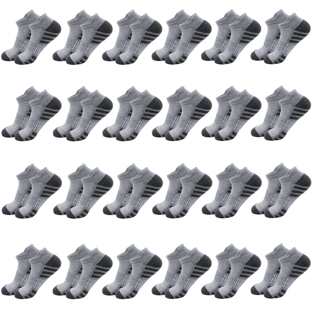 Athletic Ankle Socks – Cushioned Breathable Running Sports Socks