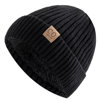 Winter Beanie – Unisex Warm Fur-Lined Knitted Hat