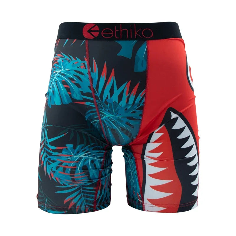Men's Boxer Shorts Breathable Printed Trunks S-3XL