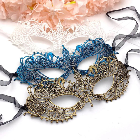 Lace Masquerade Mask – Elegant Eye Mask for Parties & Halloween