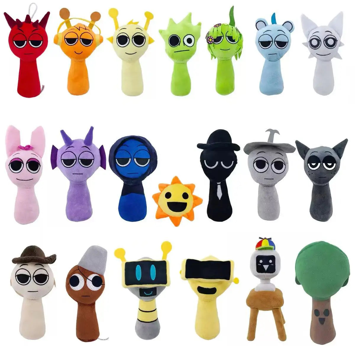 20cm Plush Toy Soft Stuffed Animal Pillow for Kids
