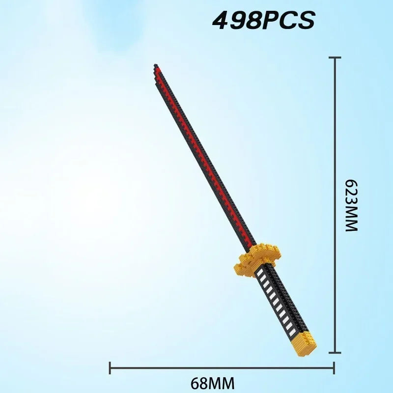 Sword Building Block Set – Katana Model Construction Toy