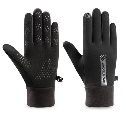 Thermal Winter Gloves Fleece Lined Cycling Sports Gloves