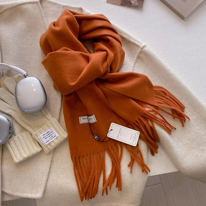 Women’s Winter Scarf – Warm Wool Blend Wrap for Cold Weather