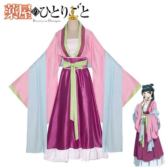 Women’s Cosplay Costume – Pink Dress and Wig Options