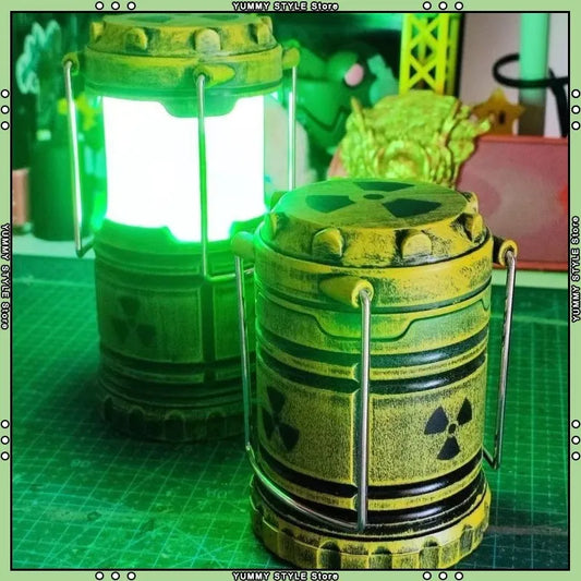 Nuclear Reactor Lamp, Mini Sci-Fi Camping and Halloween Light