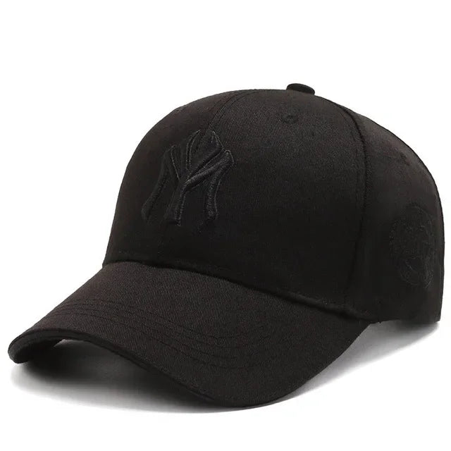 Unisex Baseball Cap with Letter Embroidery Adjustable Hat