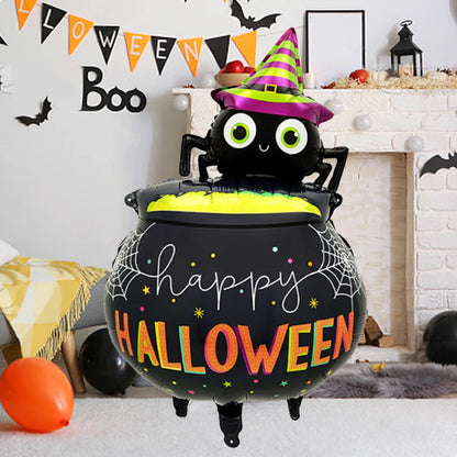 Halloween Spider Balloon Aluminum Foil Party Decoration 1-2PCS