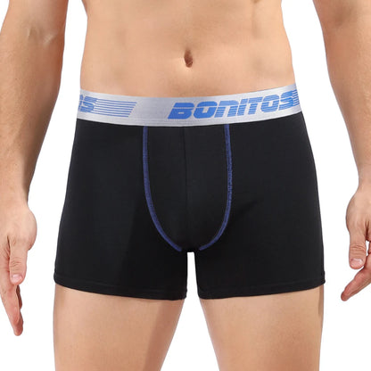 Men's Cotton Boxer Shorts Stretch Underwear Printed Design