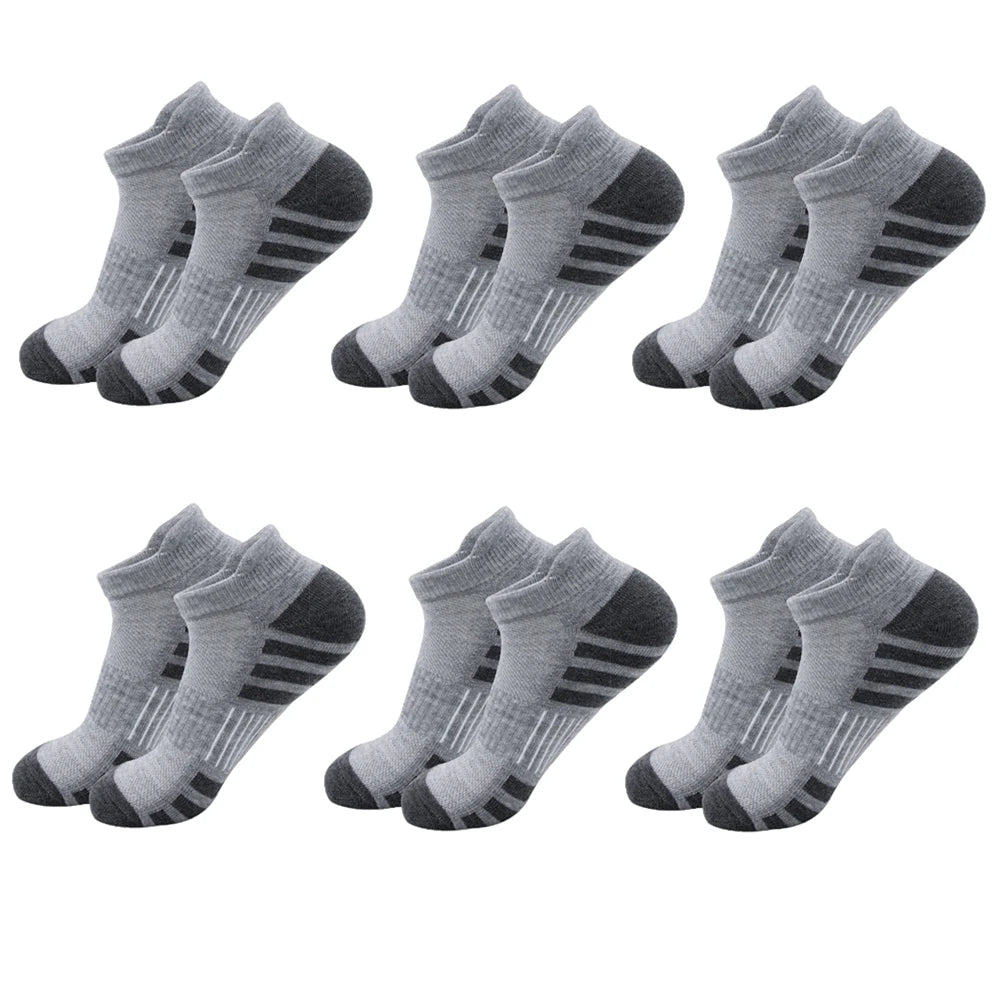 Athletic Ankle Socks – Cushioned Breathable Running Sports Socks