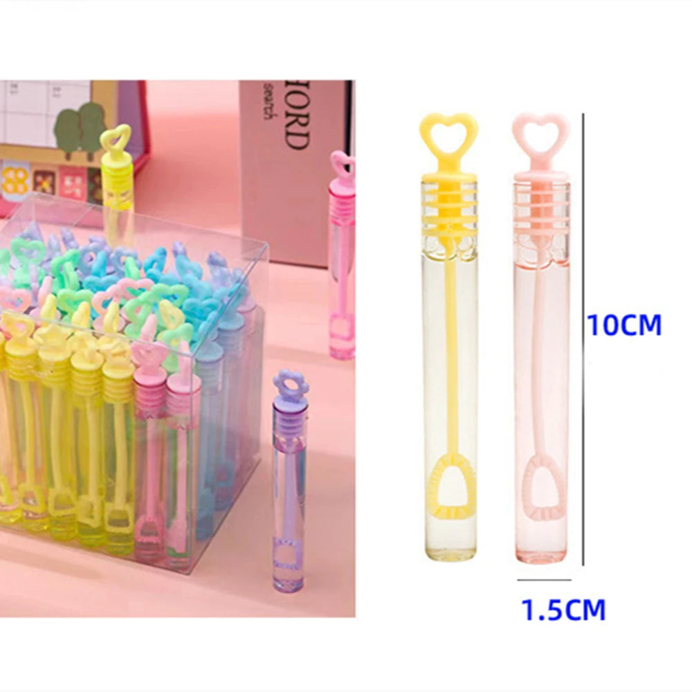 Empty Bubble Tubes – Mini Party Favors for Kids and Events
